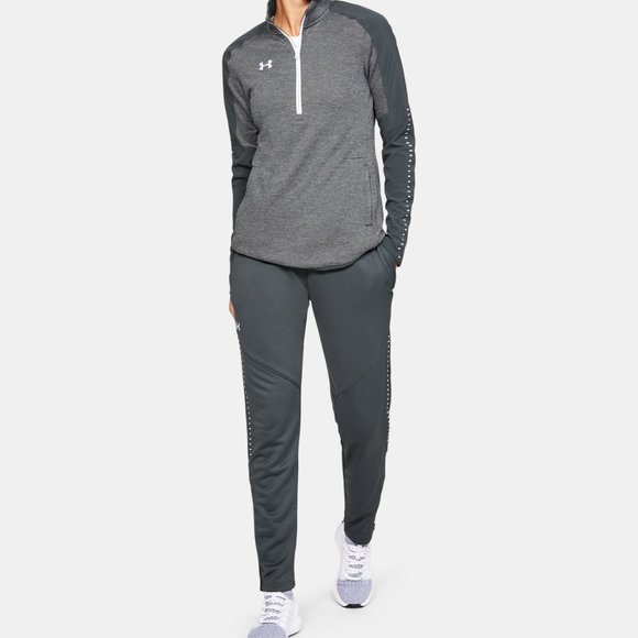 NWT UNDER ARMOUR Women's UA Knit Warm-Up Hybrid Pants - Picture 2 of 7
